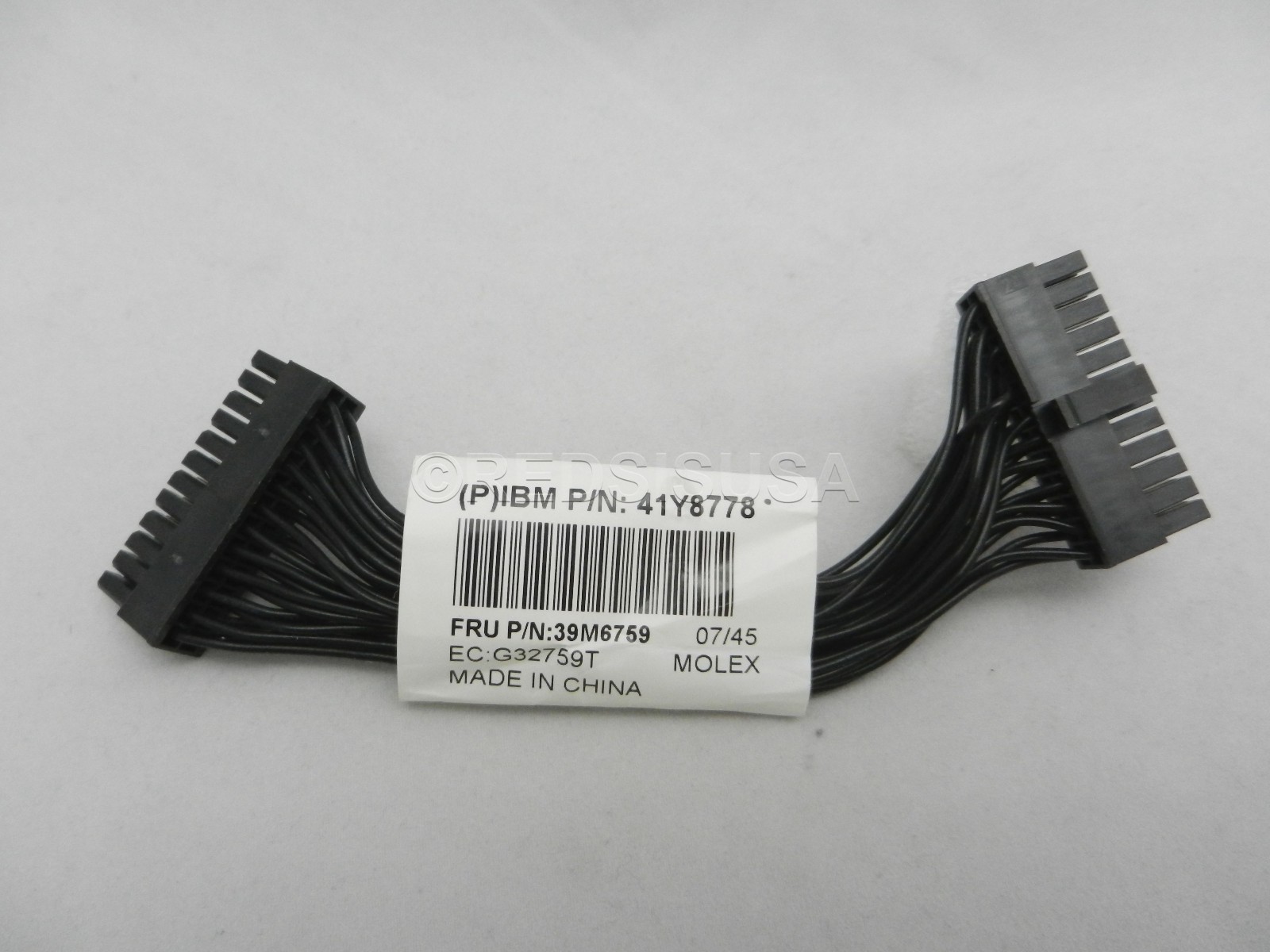 IBM x-Series X3650 X3655 3.5" SATA SAS hard drive power cable 39M6759 41Y8778