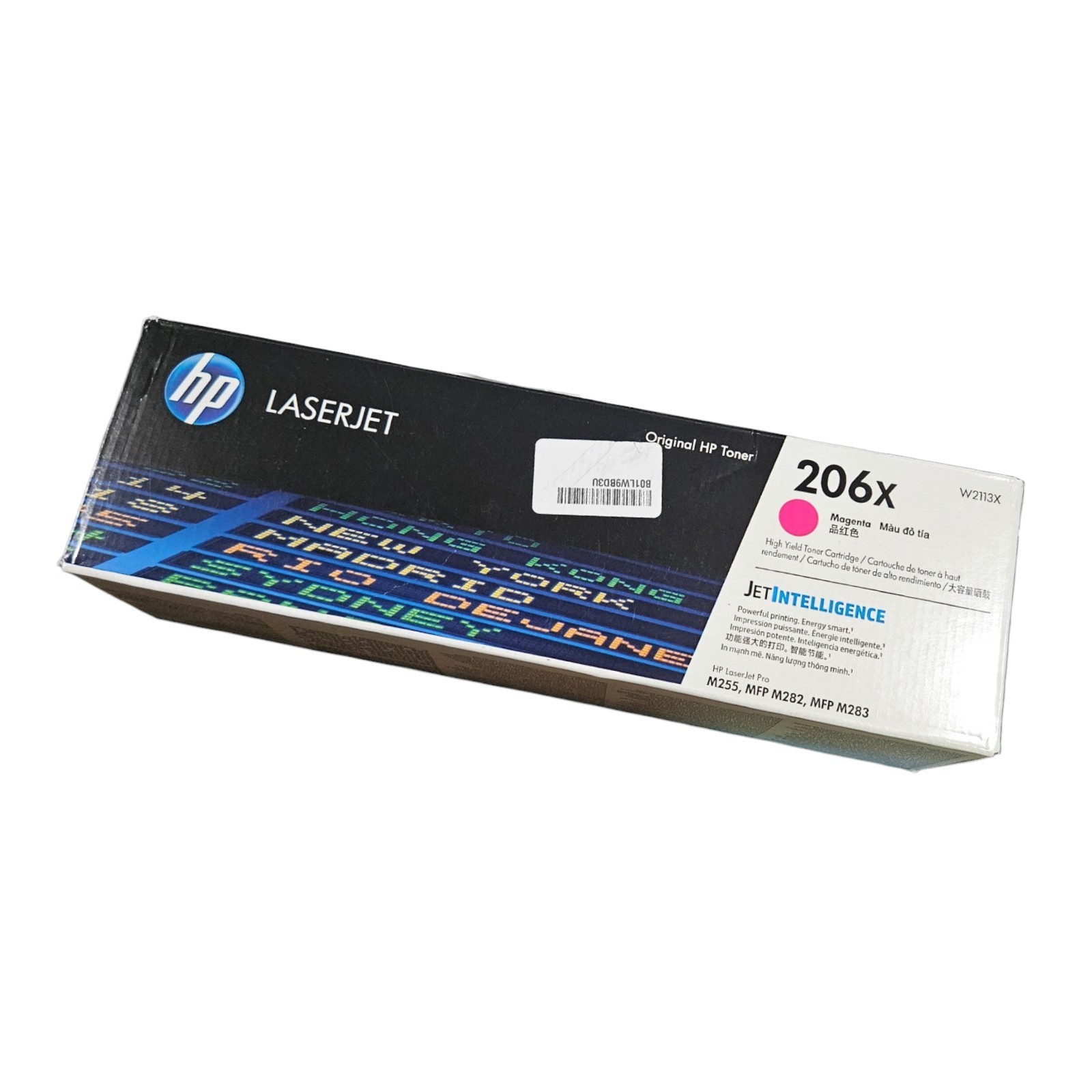 HP 206X High Yield Magenta LaserJet Toner Cartridge - W2113X Brand New Sealed