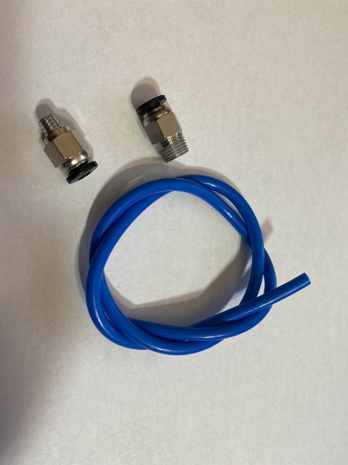 16" Bowden PTFE Tubing + Quick Fittings for 3D Printer