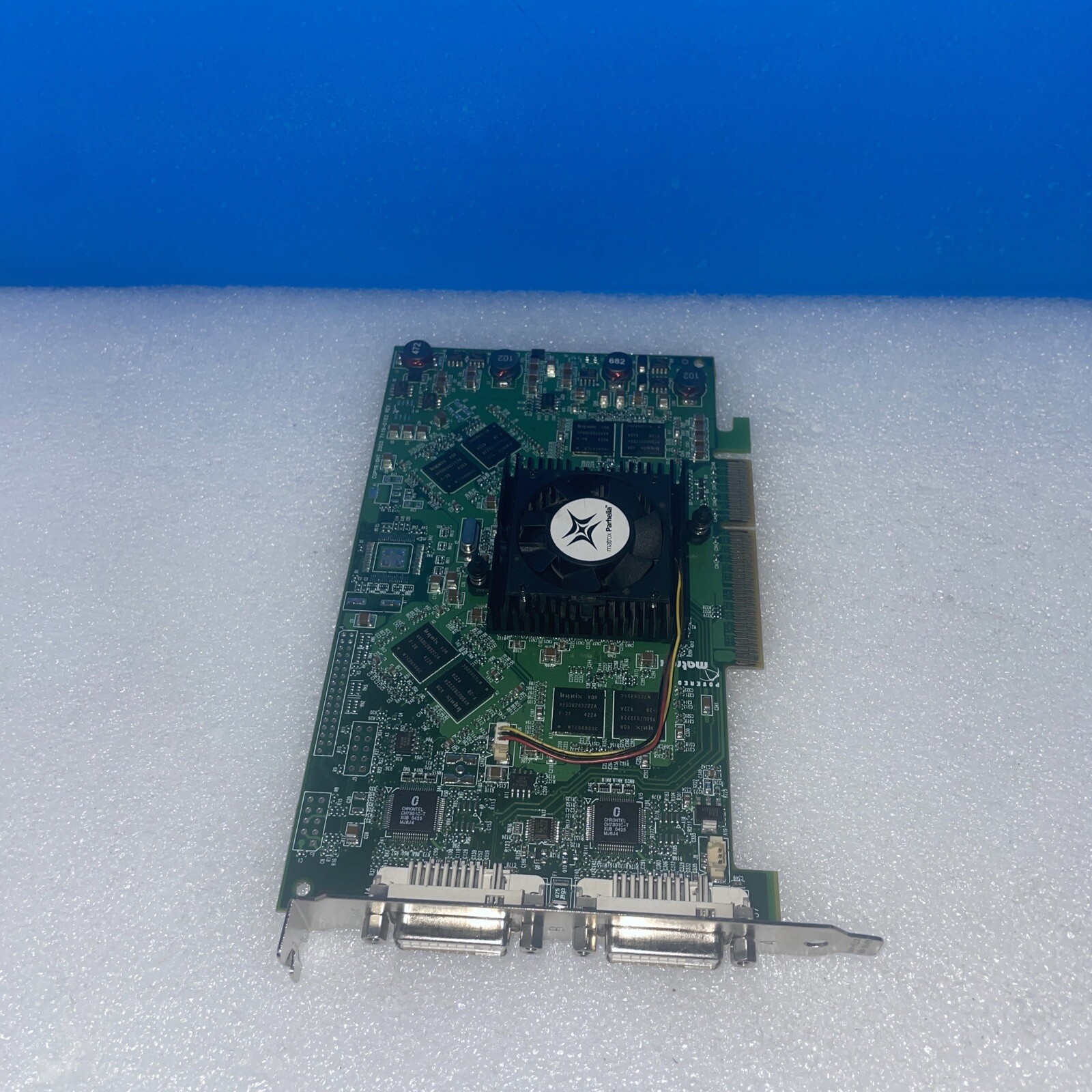 Matrox AGP 8x MGI PH-A8X128  Graphics Card PCIe Dual DVI Video card