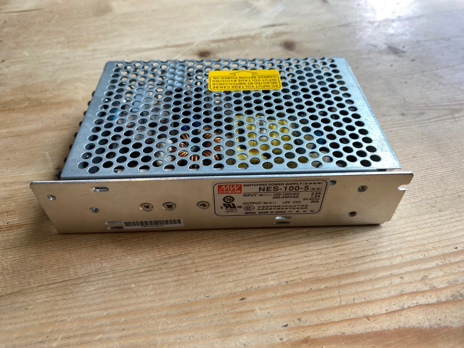MW Switching Power Supply NES-100-5
