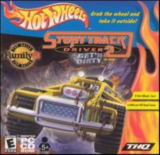 Hot Wheels: Stunt Track Driver 2 PC CD off-road dirt truck racing vehicles game