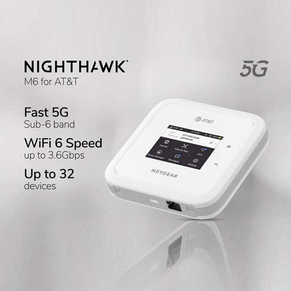 NEAT NETGEAR Nighthawk M6 5G MR6110 Mobile Hotspot Unlocked ATT TMobile Verizon
