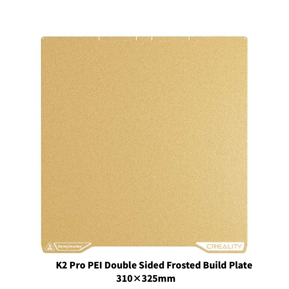 Creality K2 Pro PEI Double Sided Frosted Build Plate 310x325mm for K2 Pro Print