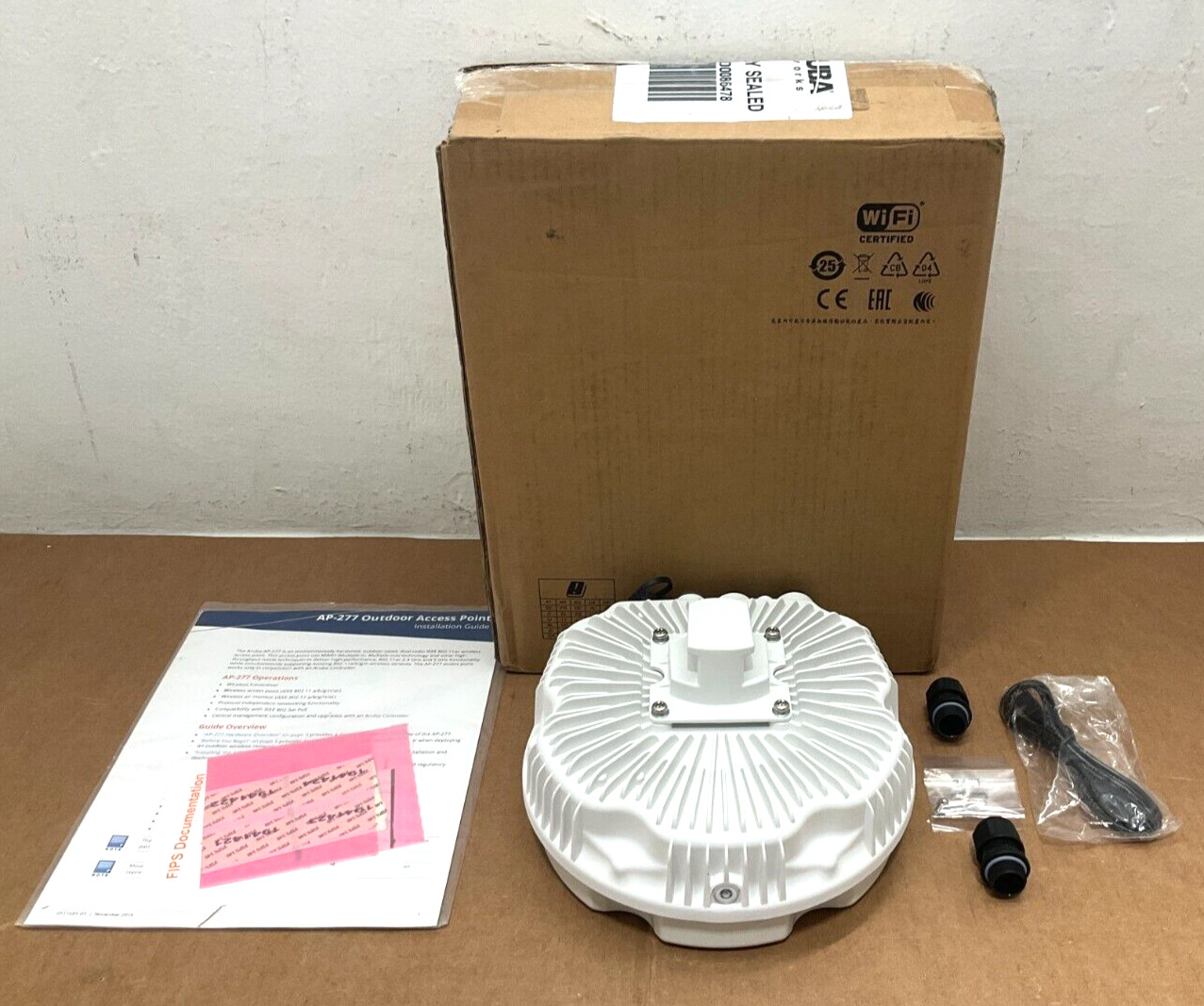 HPE Aruba Networks AP-277 Outdoor Access Point JW181A ✅❤️️✅❤️️ NEW OPEN BOX