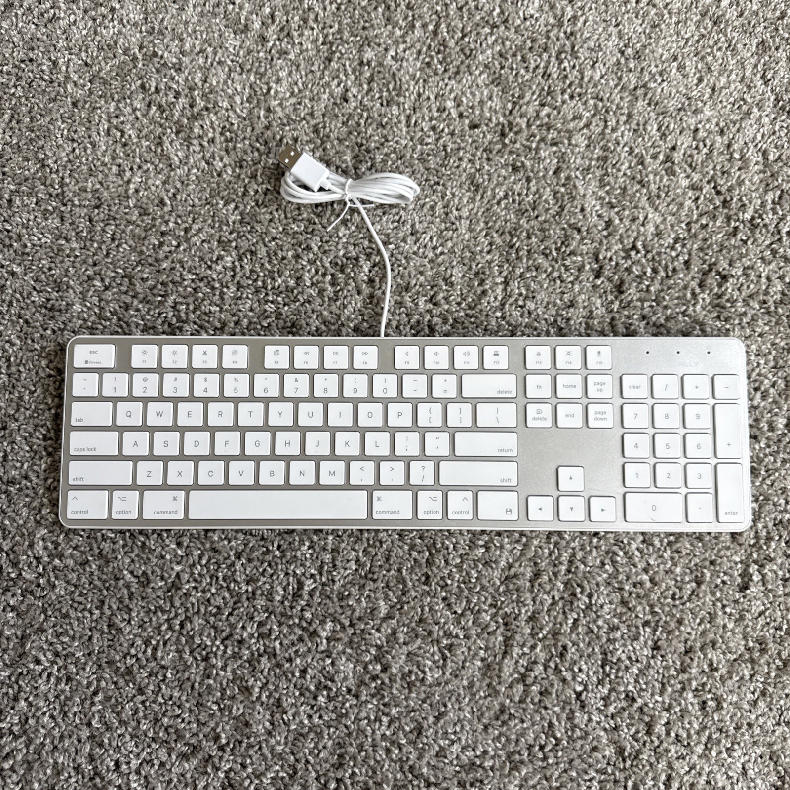 🔥 MACALLY Slim Key Pro Wired Keyboard TESTED fast shipping. 