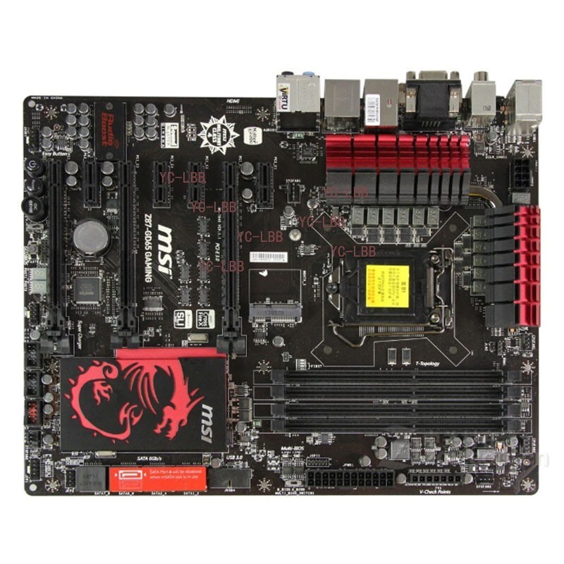 For MSI Z87-GD65 GAMING Motherboard LGA1150 DDR3 ATX Mainboard