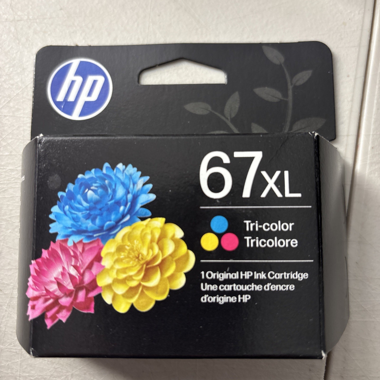 HP 67XL Tri-Color High-Yield Ink Cartridge  EXP 04/27