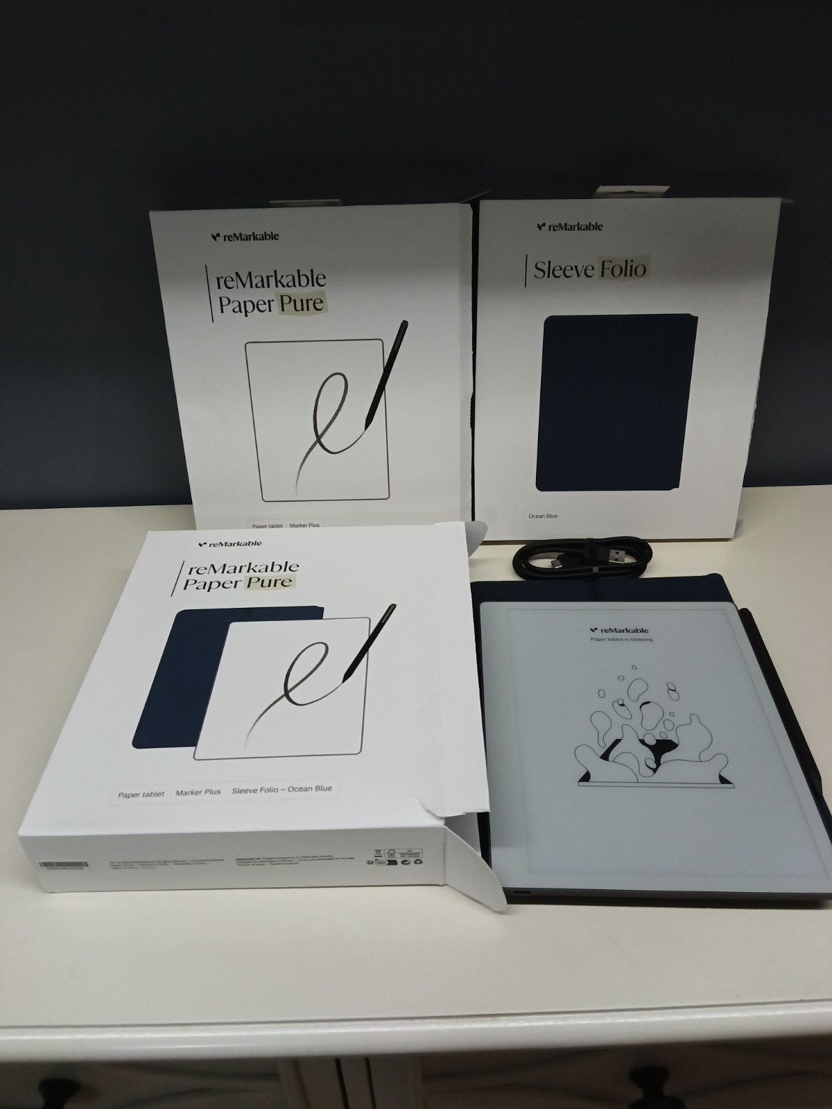 Remarkable Paper Pure Bundle w/Case and Marker Plus