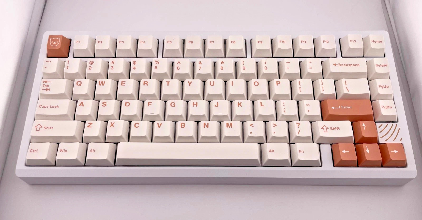 Meletrix BOOG75 75% Rapid Trigger Hall Effect Aluminum Gaming Keyboard (White)