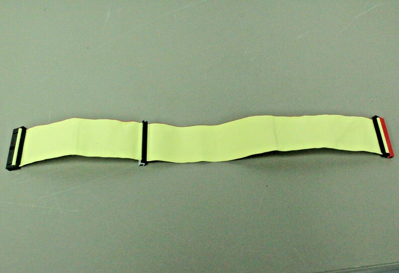 40 Pin IDE ATA HDD Ribbon Cable Dual Device 3 Connector Yellow Hung Fu AWM 30AWG