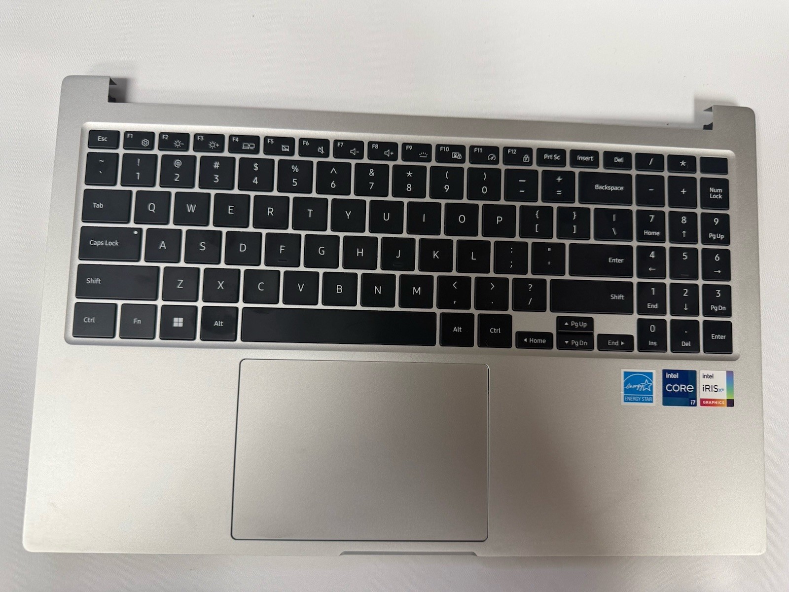 SAMSUNG NP750XFG PALMREST W/ Keyboard Touchpad PWR-FP Button HQ20721733000