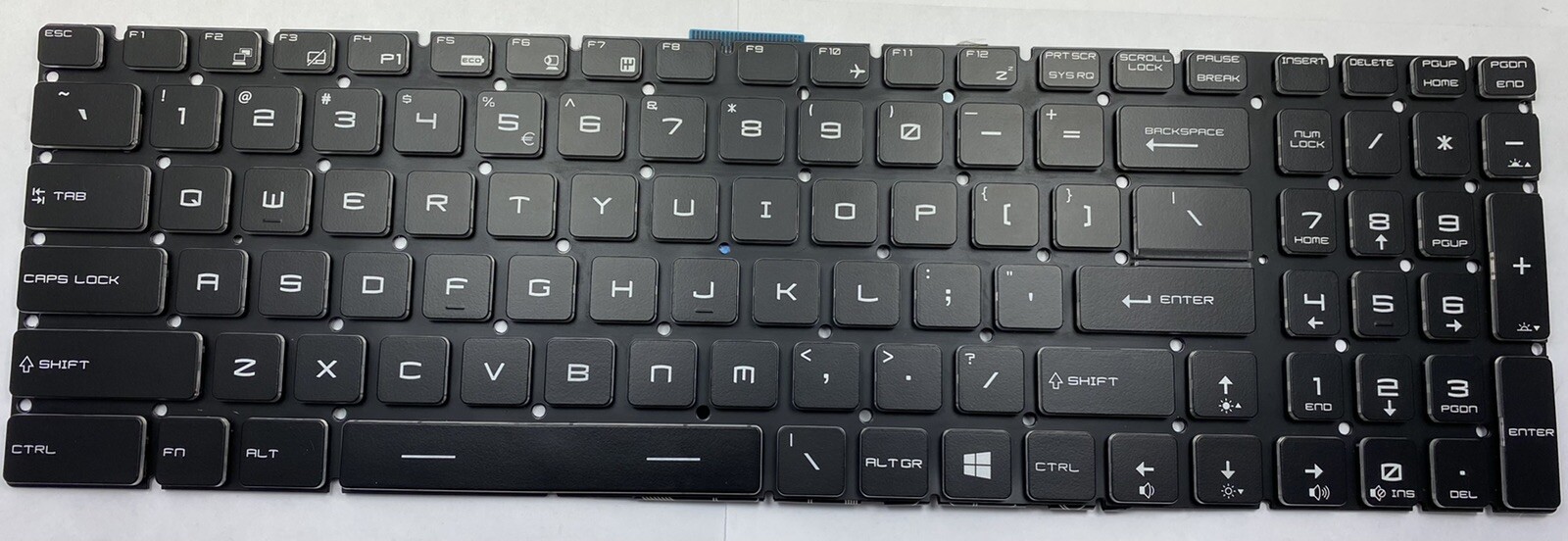 New MSI Alpha 17 C7VF Keyboard Backlit RGB Alpha 17 C7VG MS-17KK 17 A4DEK USA