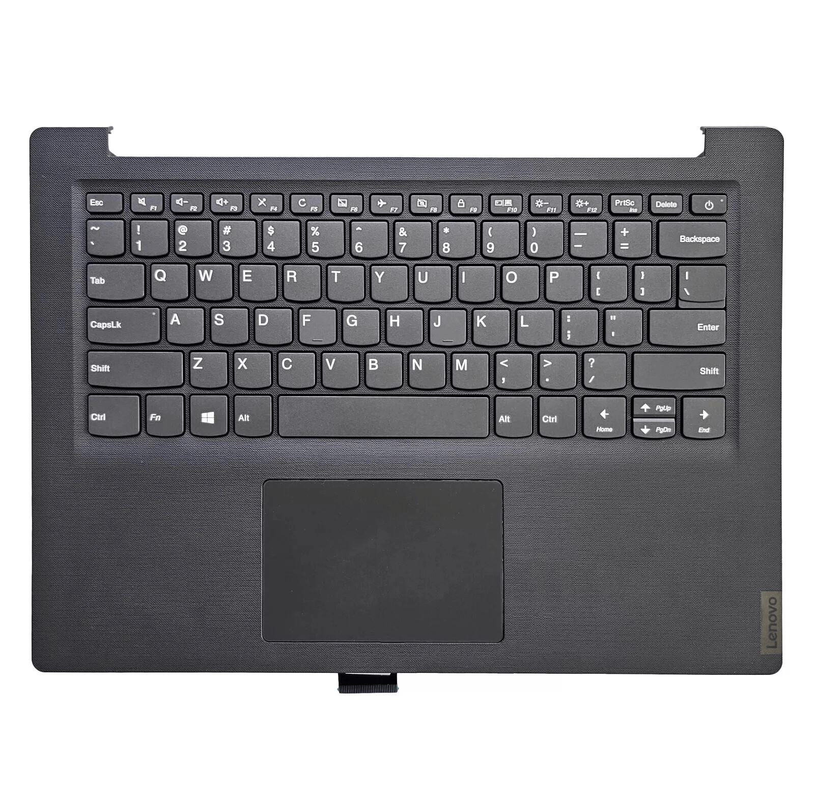 New Palmrest Upper Case US No Backlit KB TP TEX For Lenovo V14-IIL 82C4 Laptop
