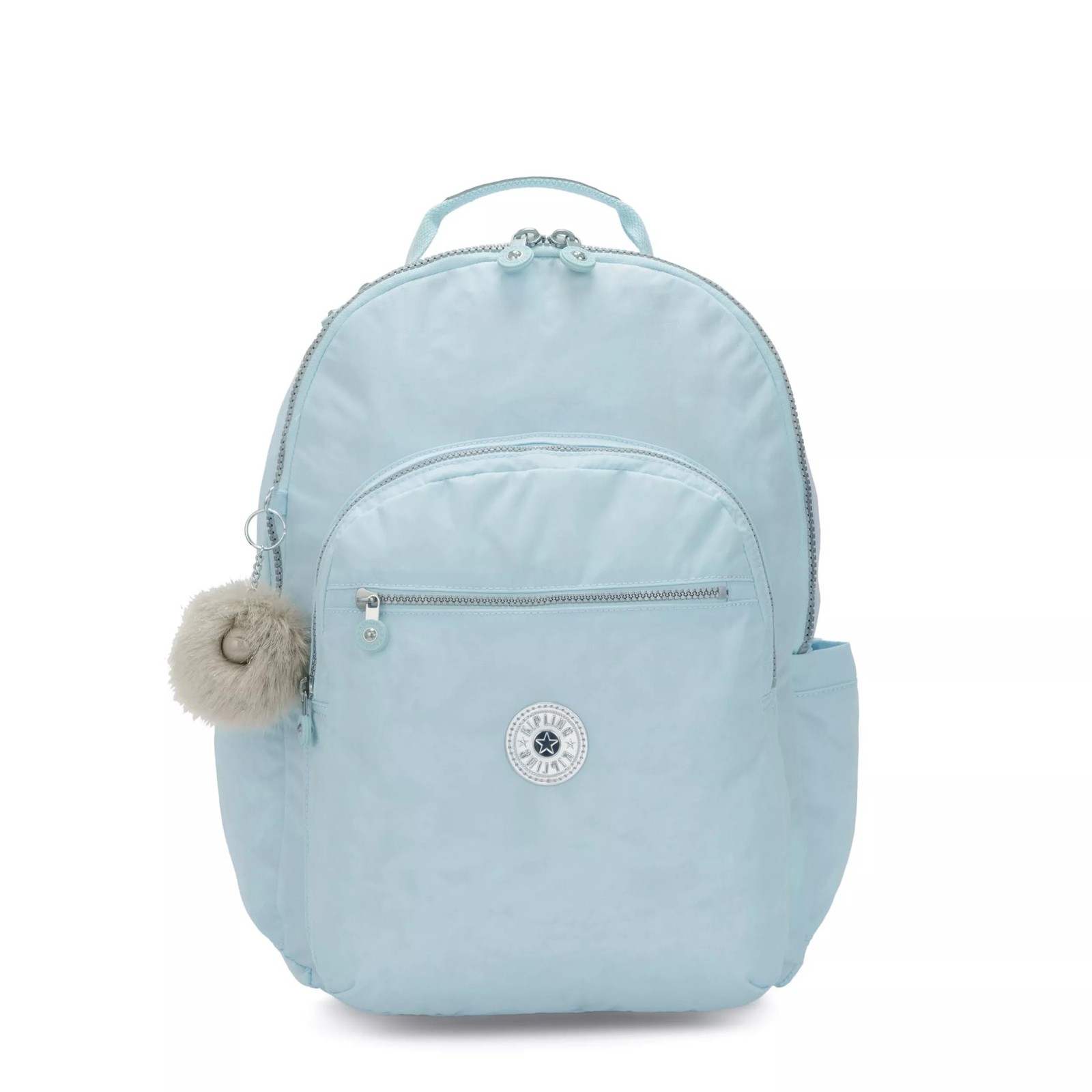 Kipling Seoul Extra Large 17" Laptop Backpack Bridal Blue Medium,