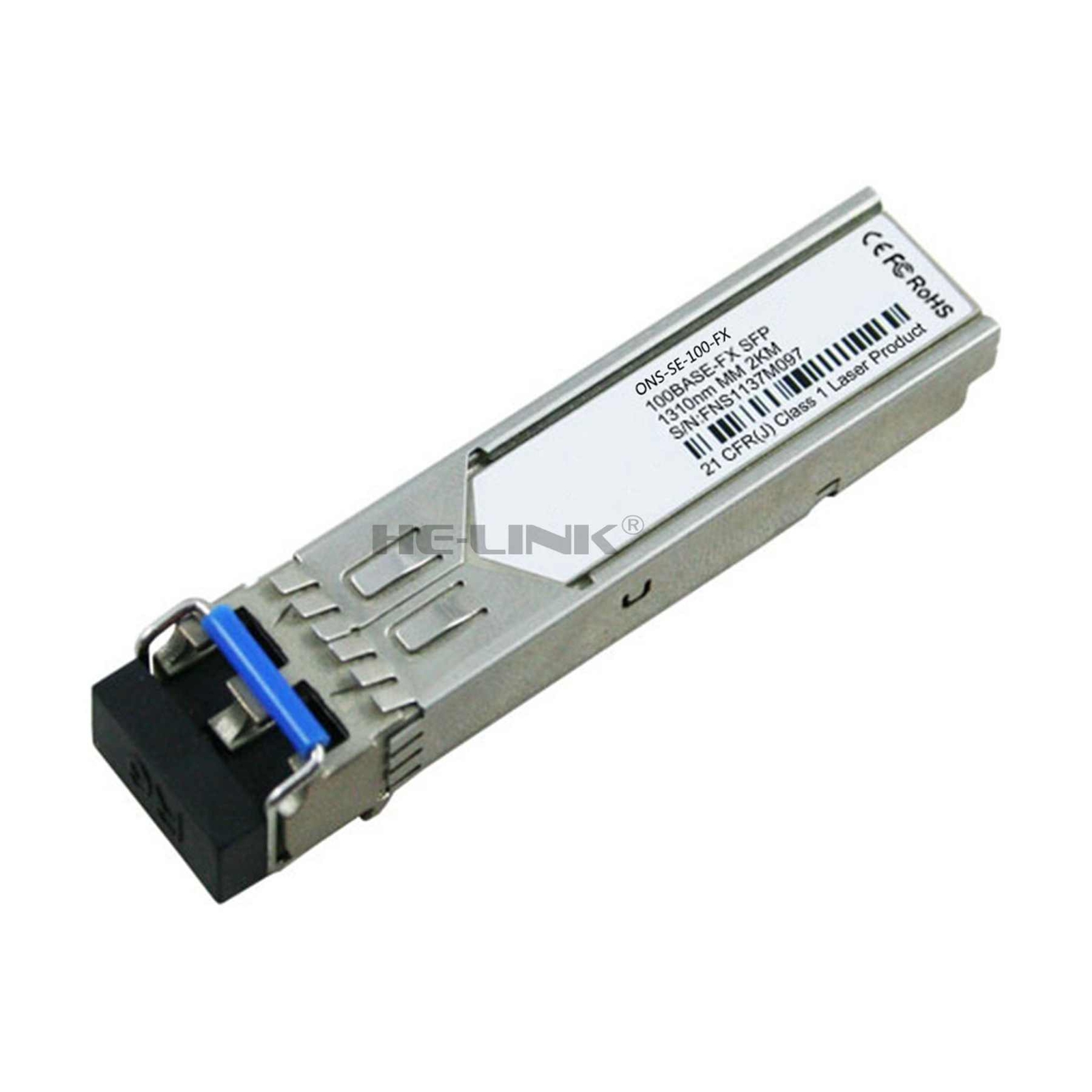 ONS-SE-100-FX Cisco Compatible 100BASE FX SFP 1310nm 2km Transceiver