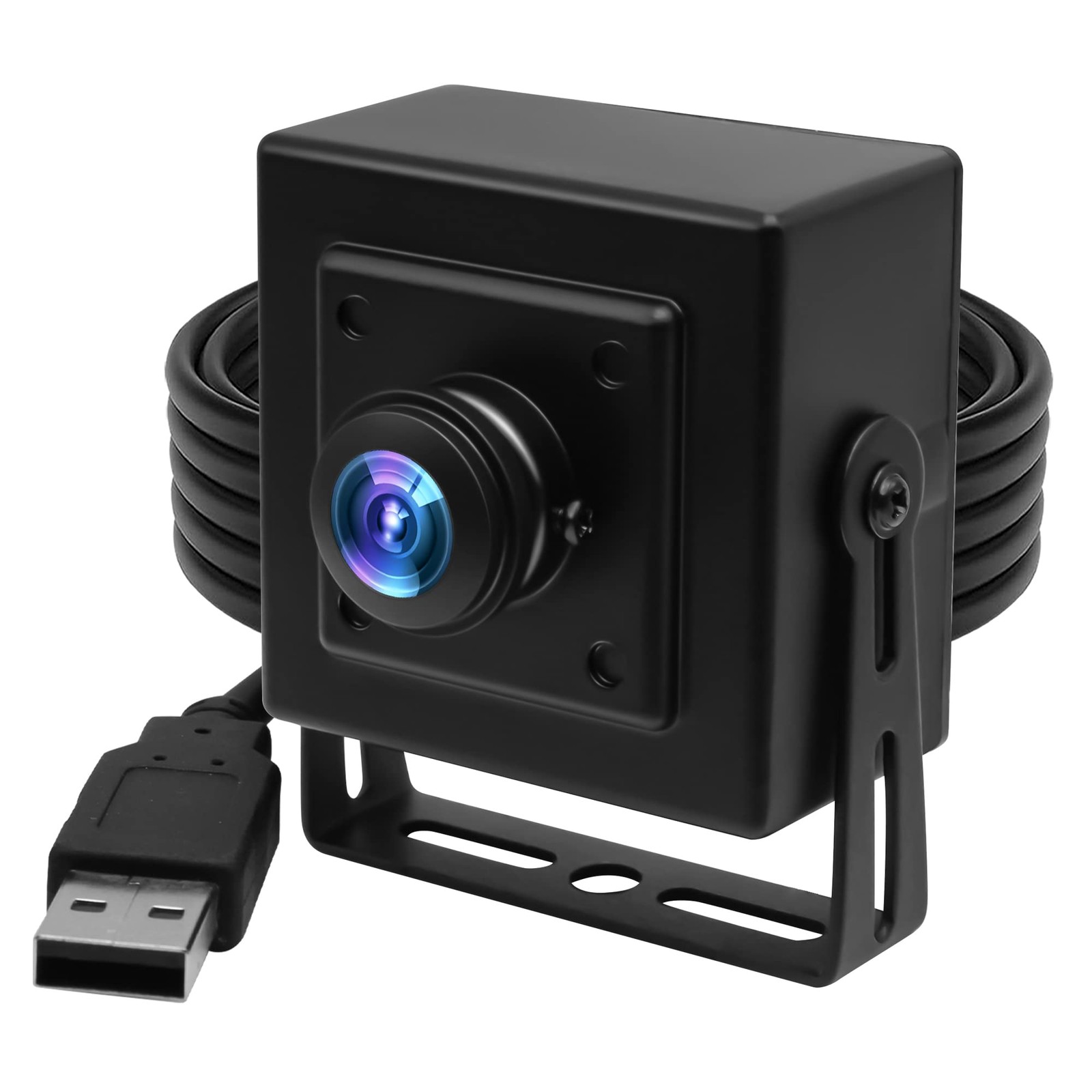 180degree Fisheye Lens Wide Angle USB 1080P Mini Webcam 1080P High Speed UVC ...