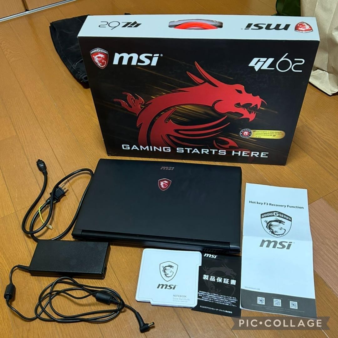 MSI GL62 7RDX-1078JP Gaming Laptop Notebook PC