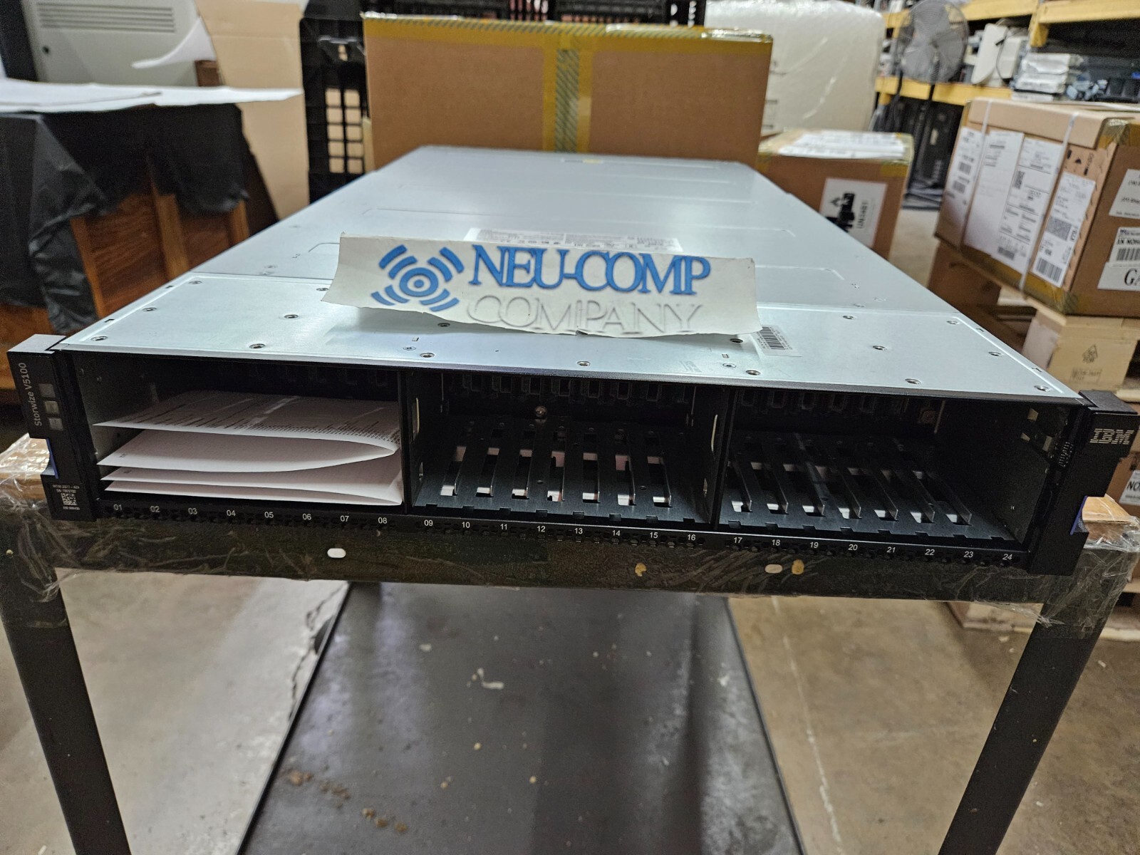 IBM 2078-4H4 Storwize V5100 SFF Dual Controller 02YJ799 02PX552 03GU892