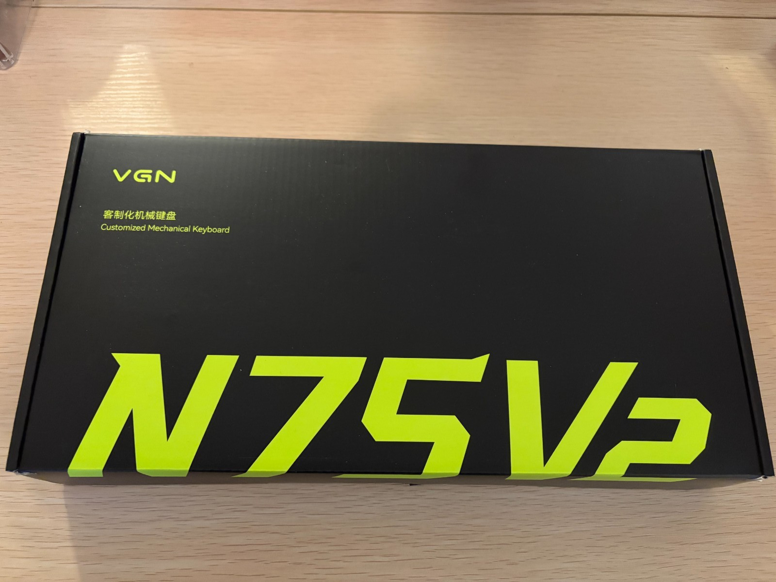 VGN N75 V2 Pink 75% Wireless Mechanical Keyboard RGB Hot Swap Tri-Mode Knob
