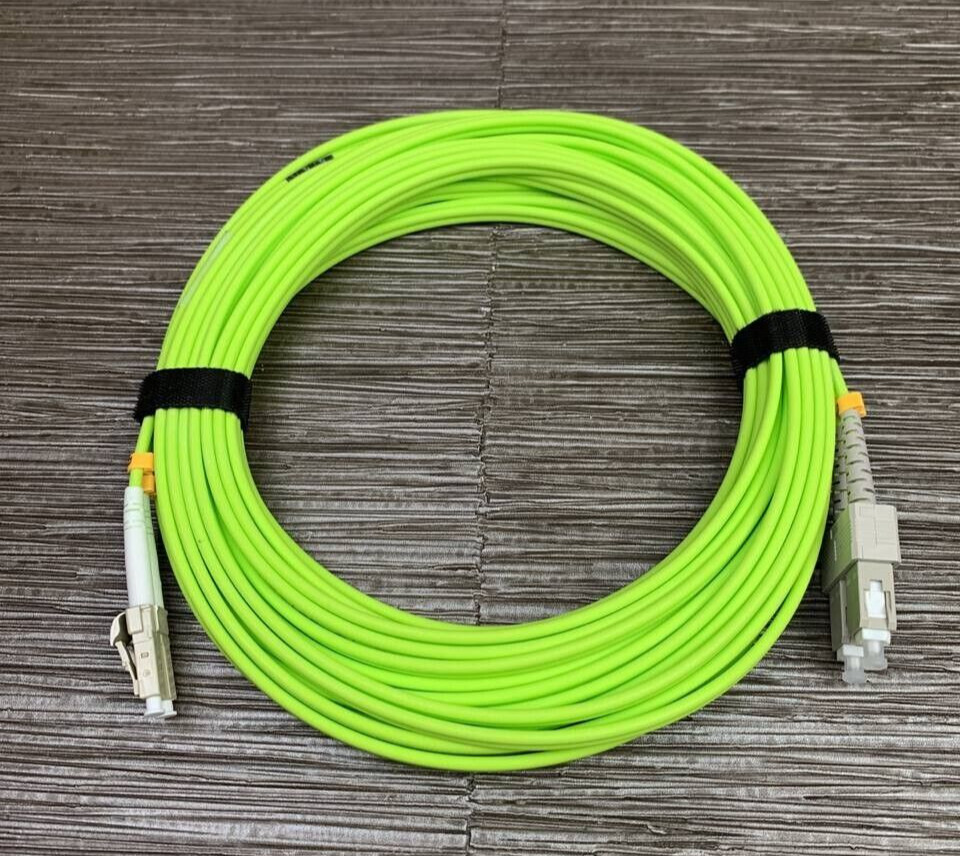 Beyondtech  Pureoptics Optical Fiber Patch Cable OMS 50/125 Duplex 32ft
