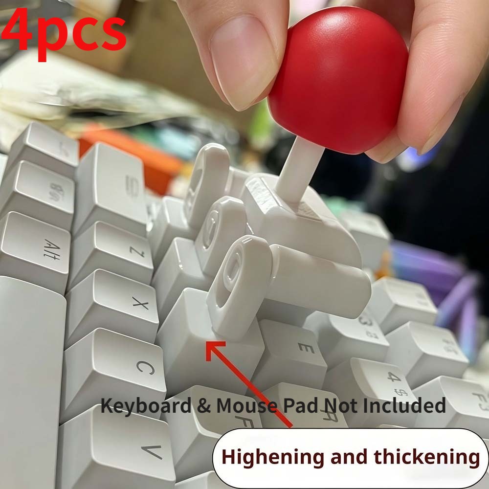 Button-style Responsive Sturdy Durable Compact 3D Printed Keycap Gaming Joystick
