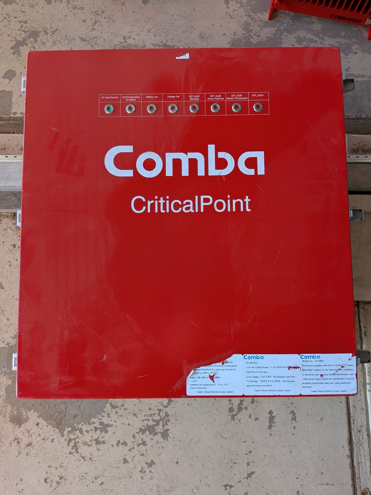 Comba Critical Point Battery Backup Unit Chassis CPBBU (NO BATTERY)