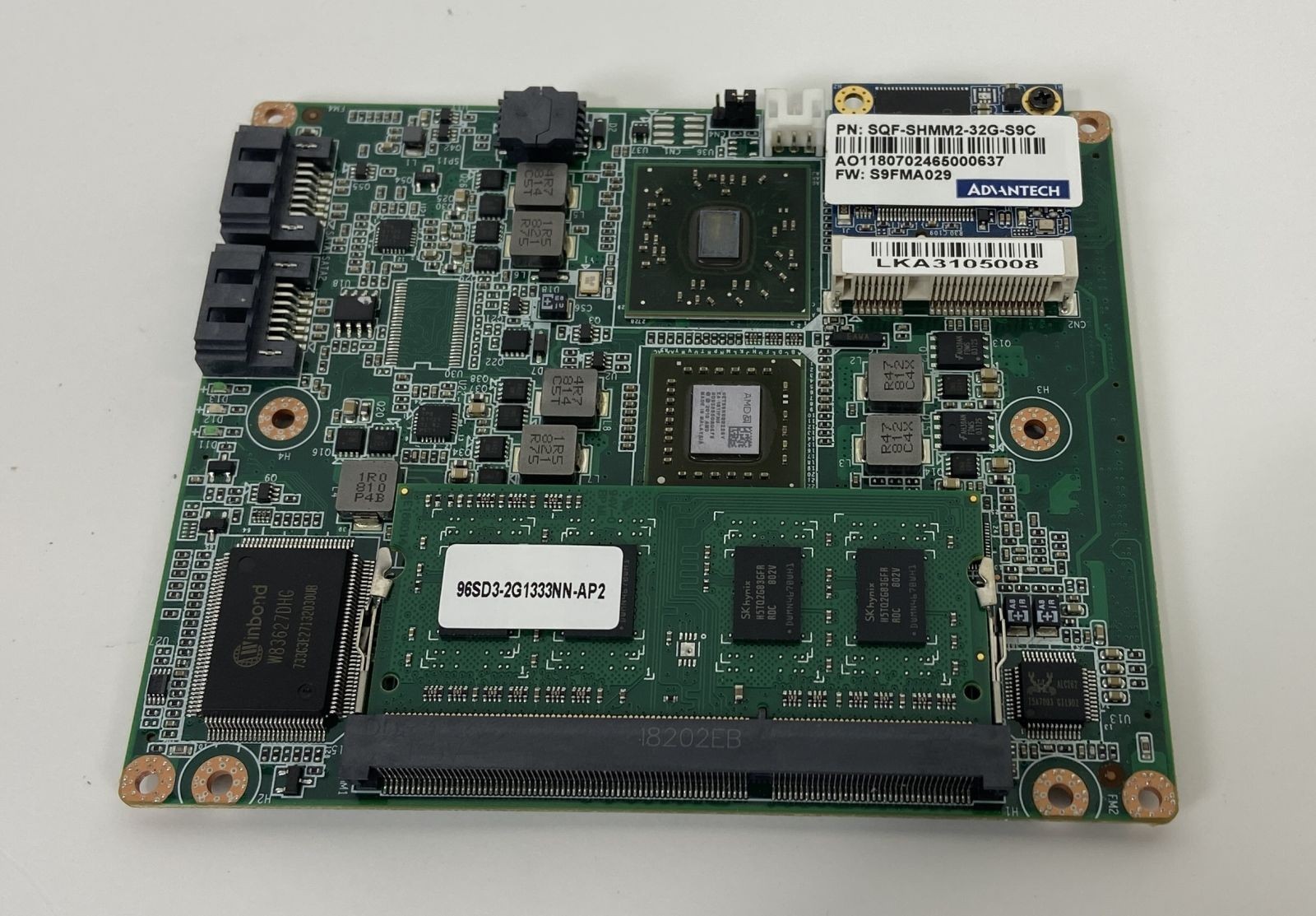 Advantech SOM-4466 AMD G-series ETX CPU Module w/ 2GB DDR3-1600 & 32GB mSATA