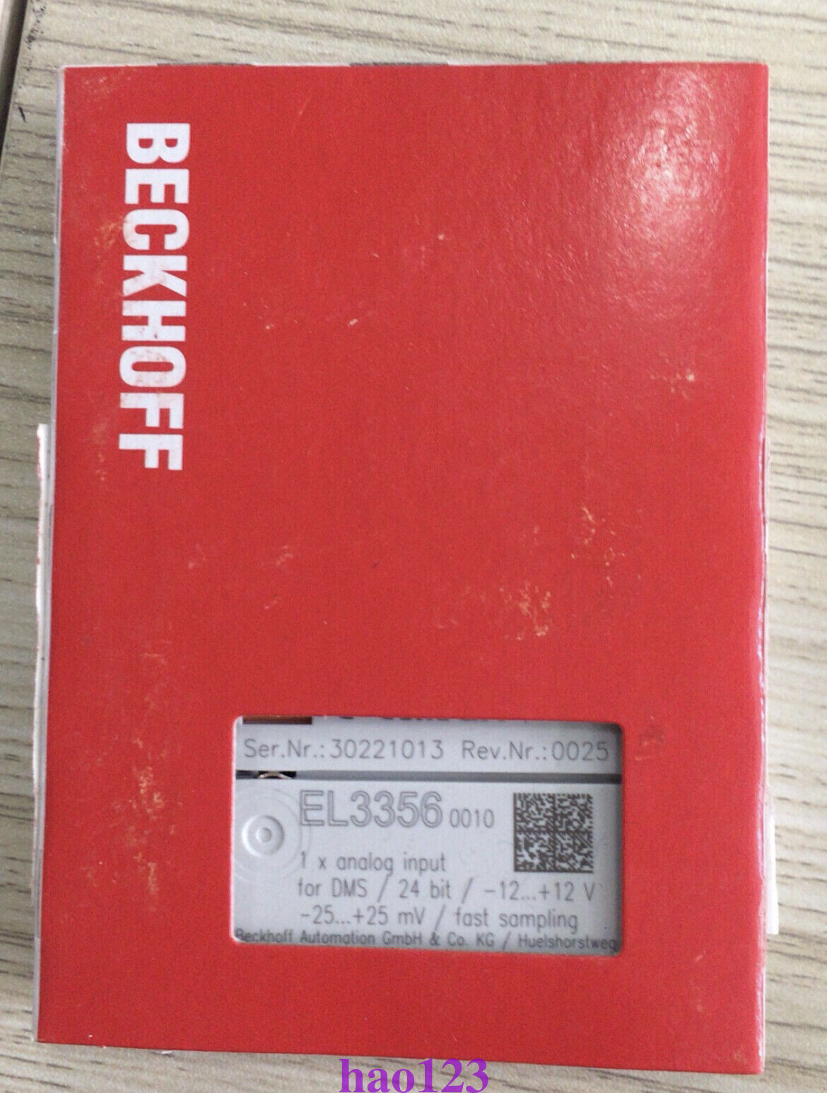 1PC Beckhoff EL3356-0010 PLC Module New In Box DHL or FedEx