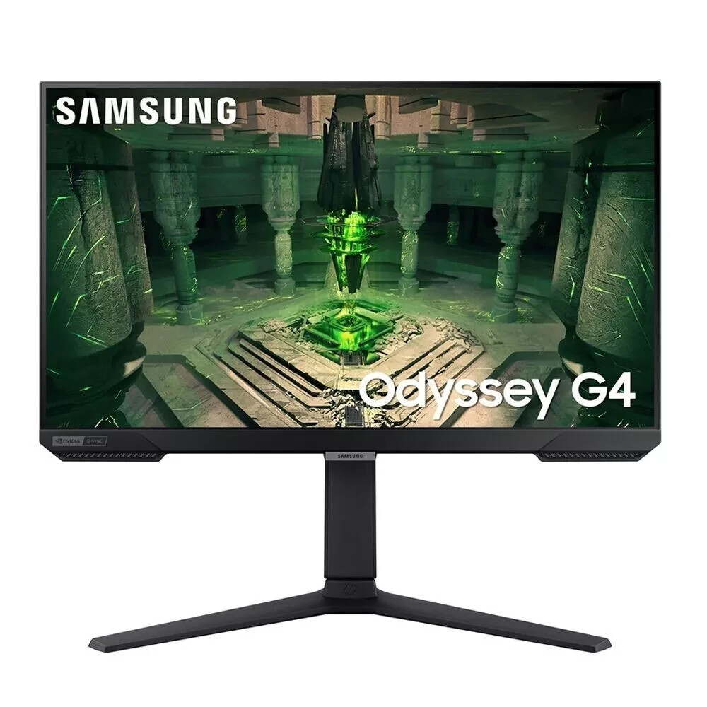 SAMSUNG 25" Odyssey G4 Series FHD Gaming Monitor, 240Hz, LS25BG402ENXGO - BLACK
