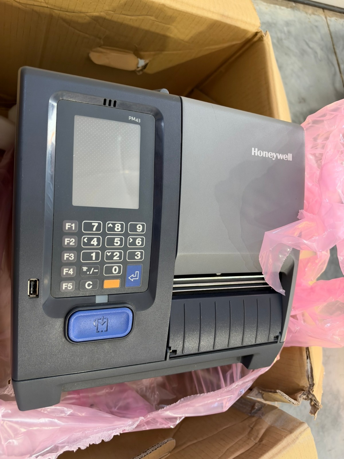 Honeywell PM43 Industrial Barcode Label Printer