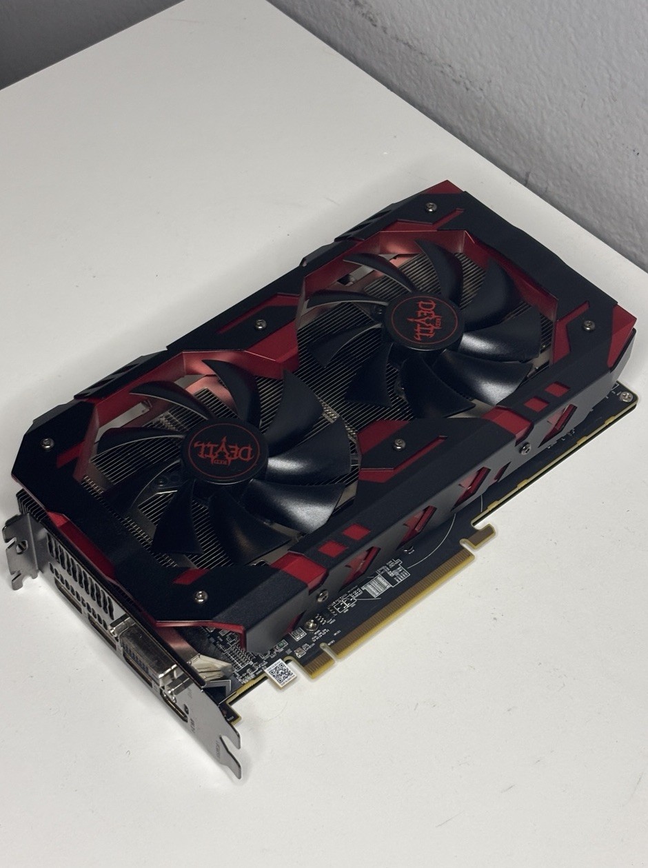 PowerColor Red Devil AMD Radeon RX 580 8GB GDDR5 Graphics Card - Tested Working