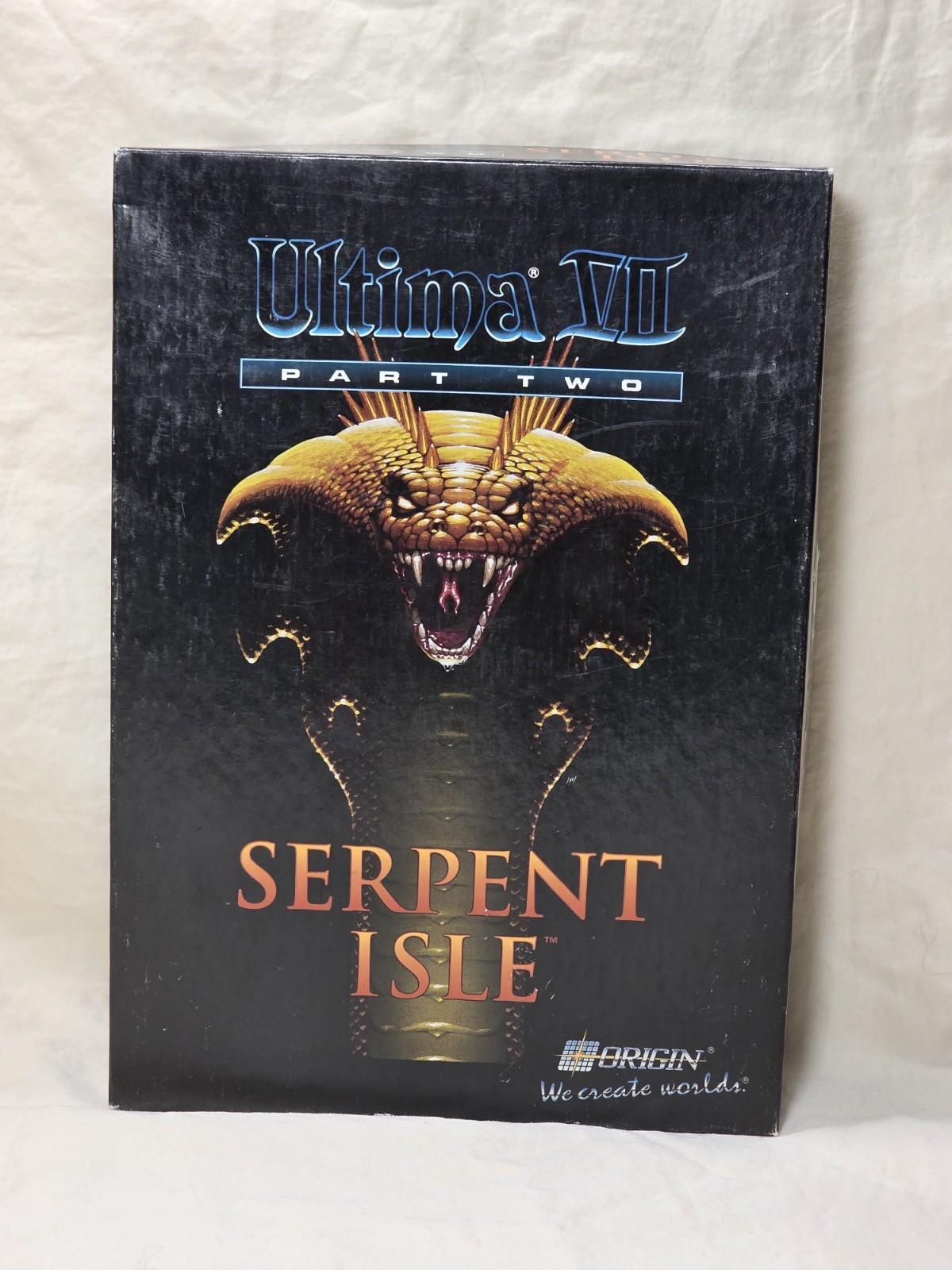 Ultima VII Part 2 Serpent Isle - IBM PC Game - Box + Manuals VINTAGE 