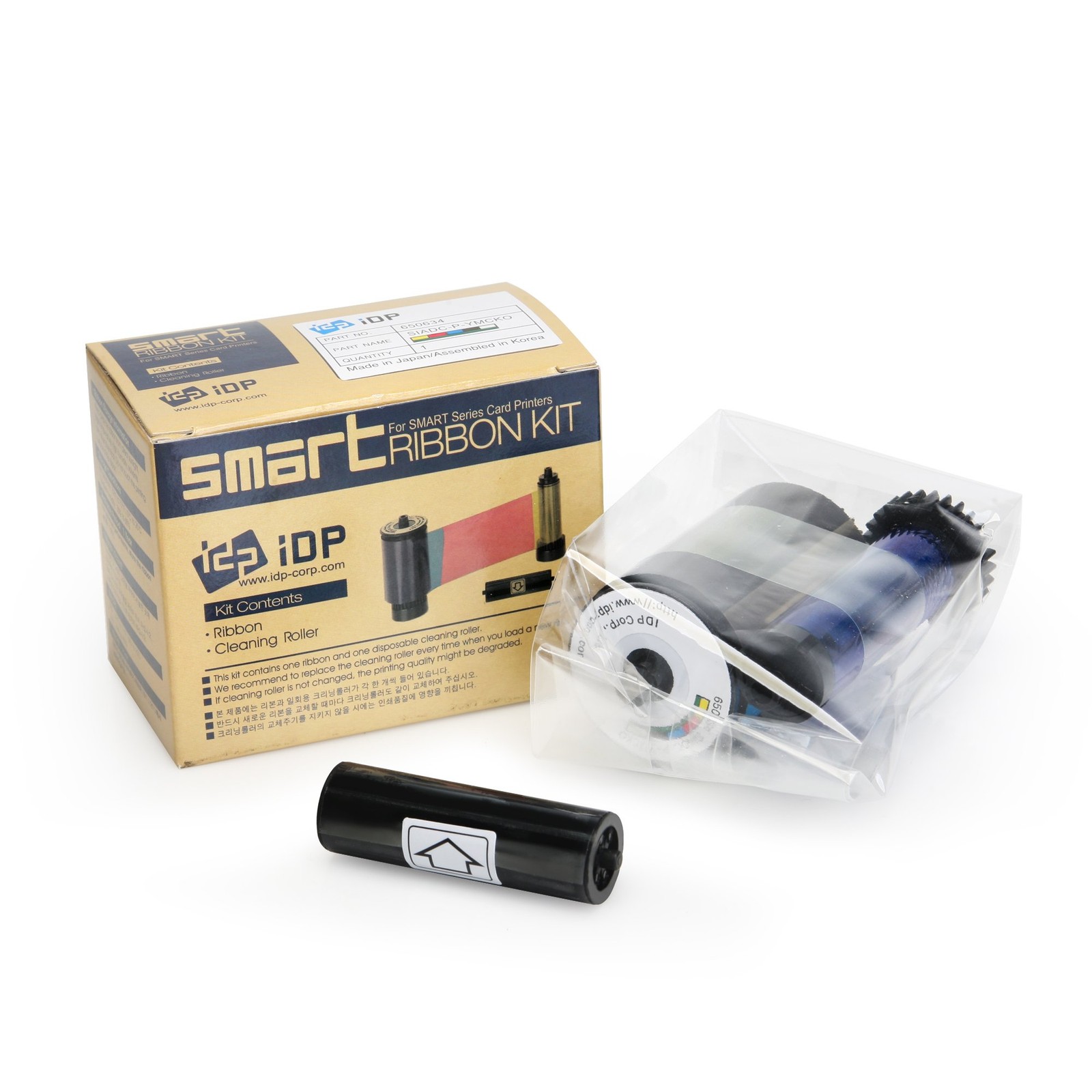 IDP Color Ribbon YMCKO (650634) (250 prints) DOES NOT WORK WITH SMART 31