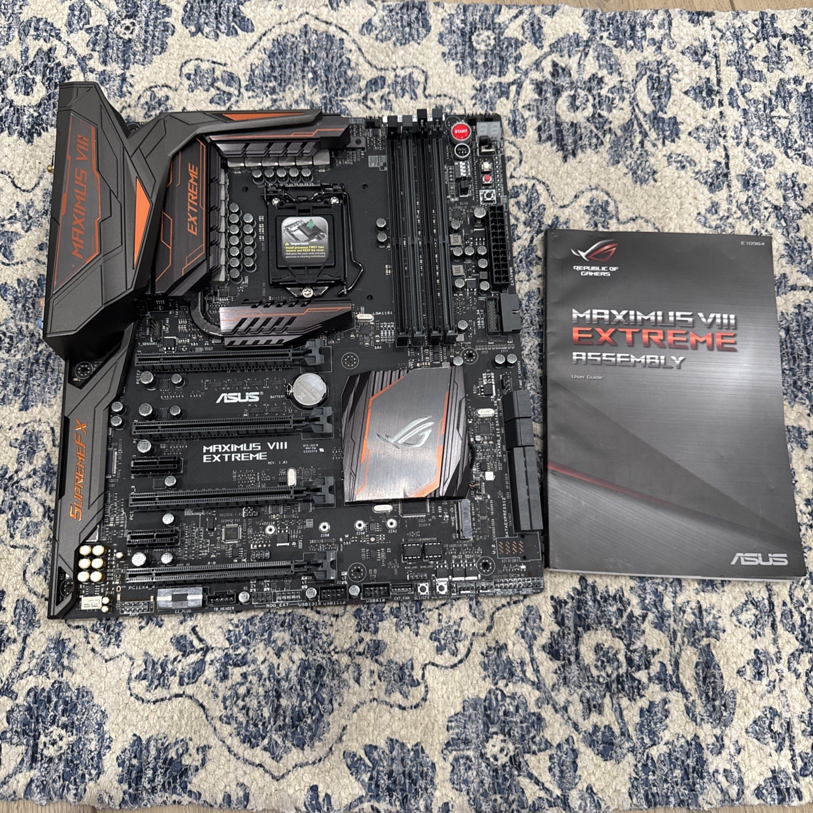 ASUS ROG Maximus VIII Extreme Intel Z170 LGA1151 E-ATX DDR4 Motherboard