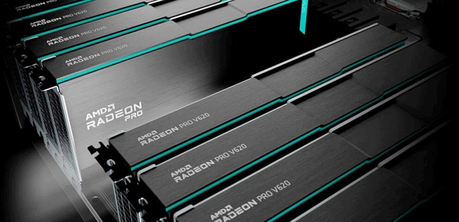 AMD Radeon Pro V620 32GB GDDR6 PCI-E 4x 16 Graphics Video Card