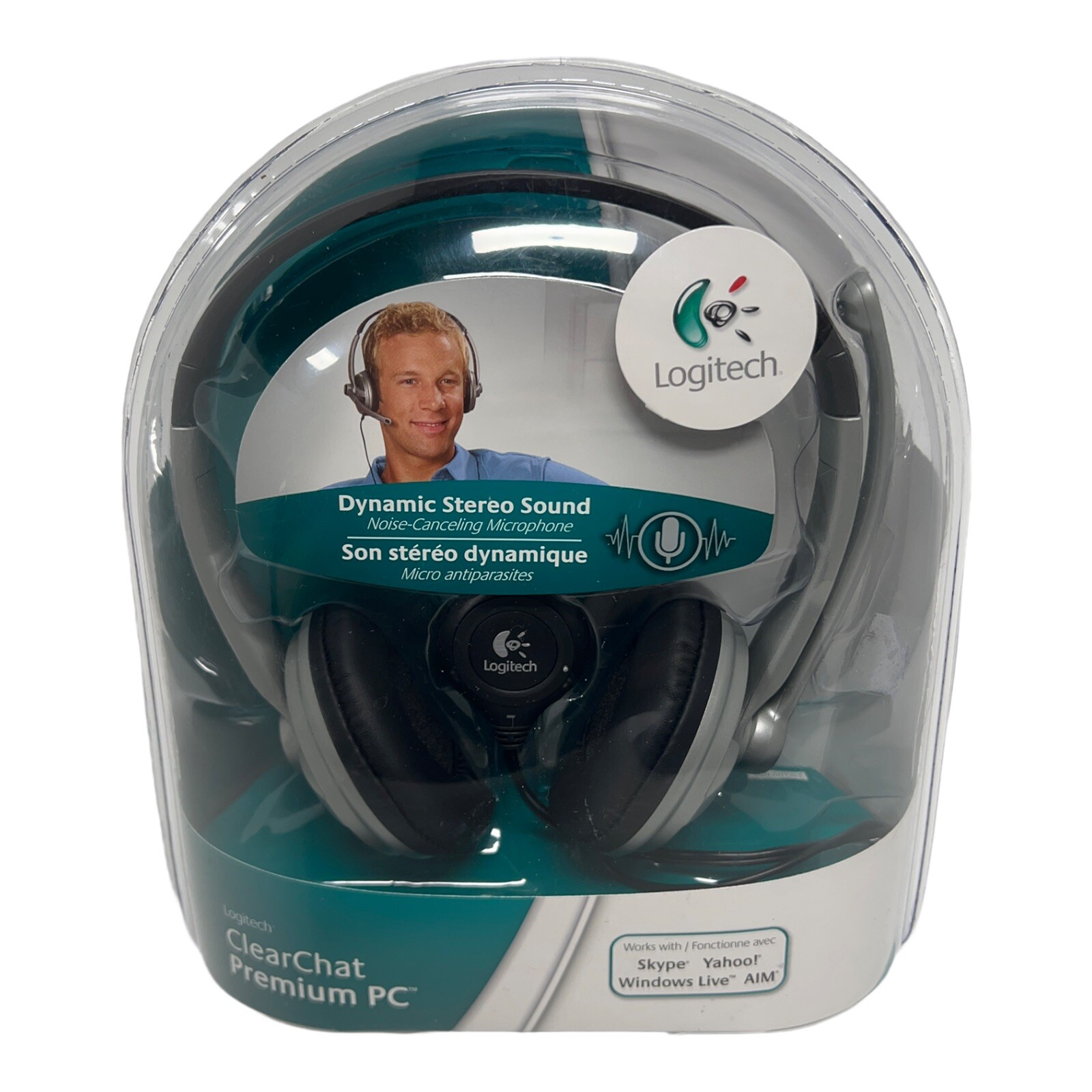 Logitech ClearChat Premium PC Headset - BRAND NEW IN FACTORY SEALED PACKAGE