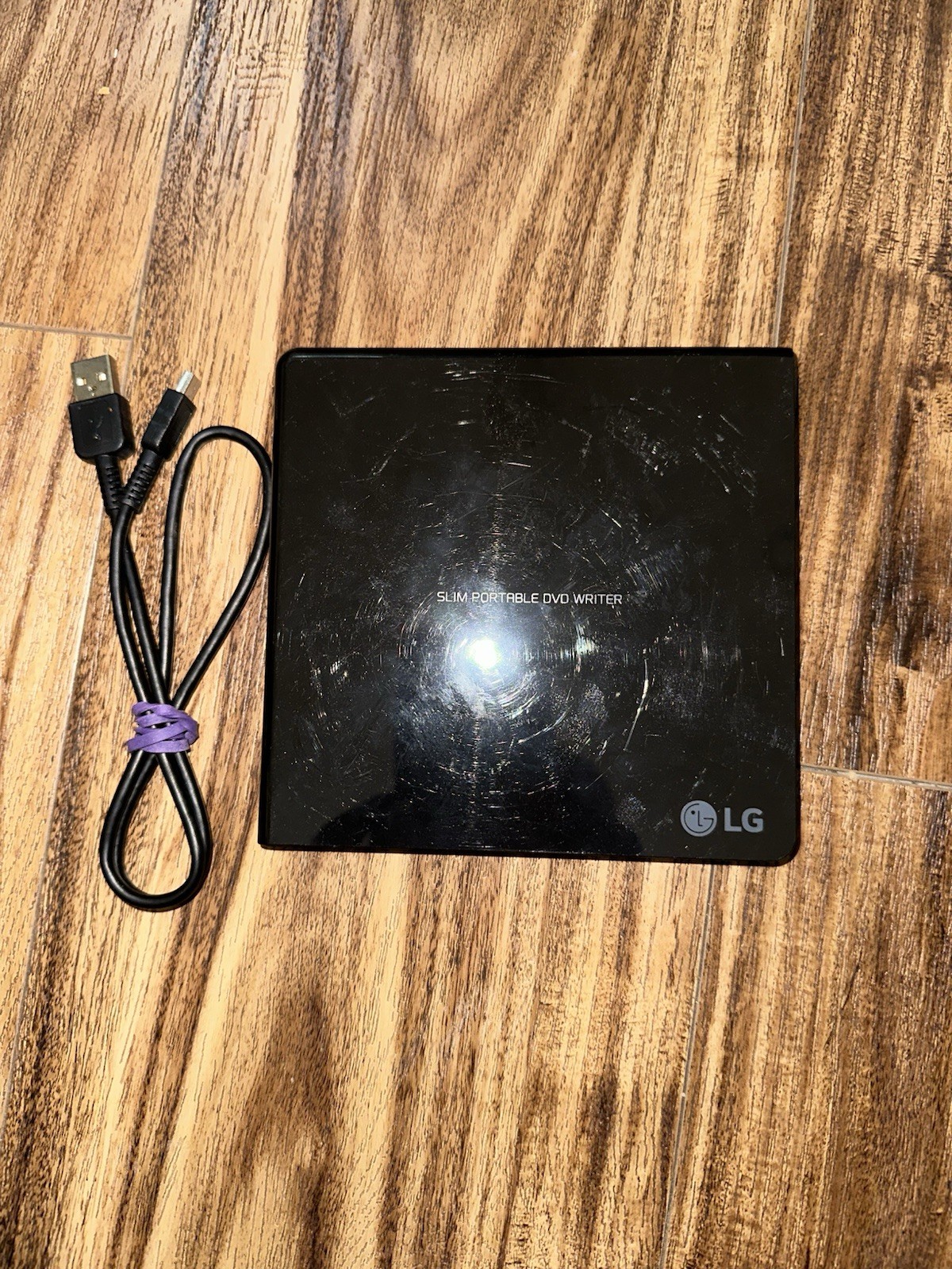 LG Ultra Slim Portable DVD Writer GP65NB60 External Drive (Used - tested works)