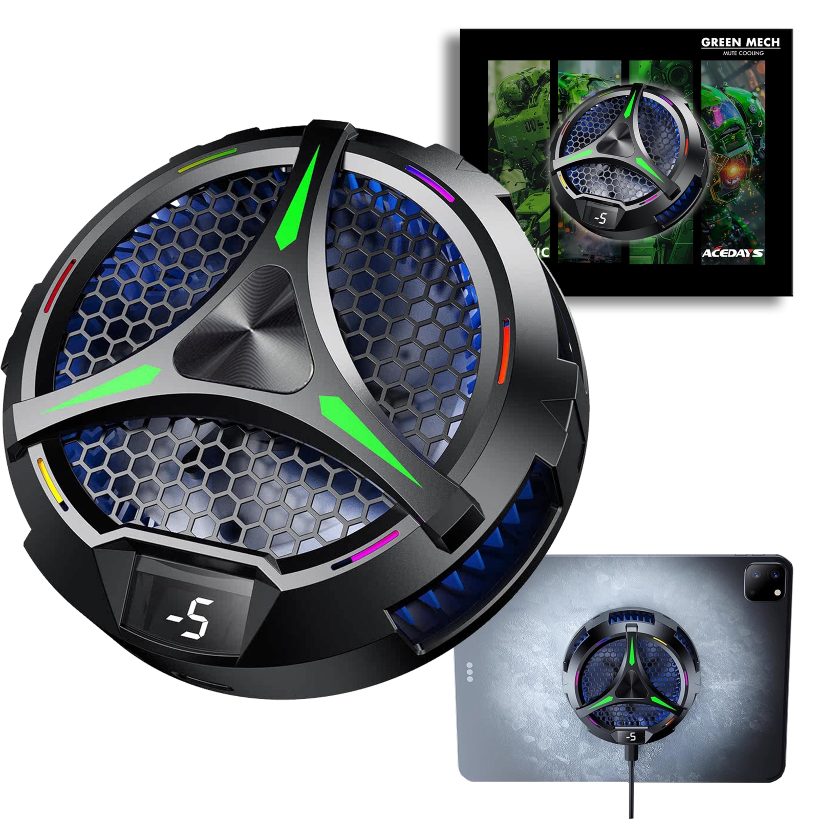 Magnetic Cooler For Ipadtablet Cooler For Ipad/surface Pro/samsung Tabuniversal 
