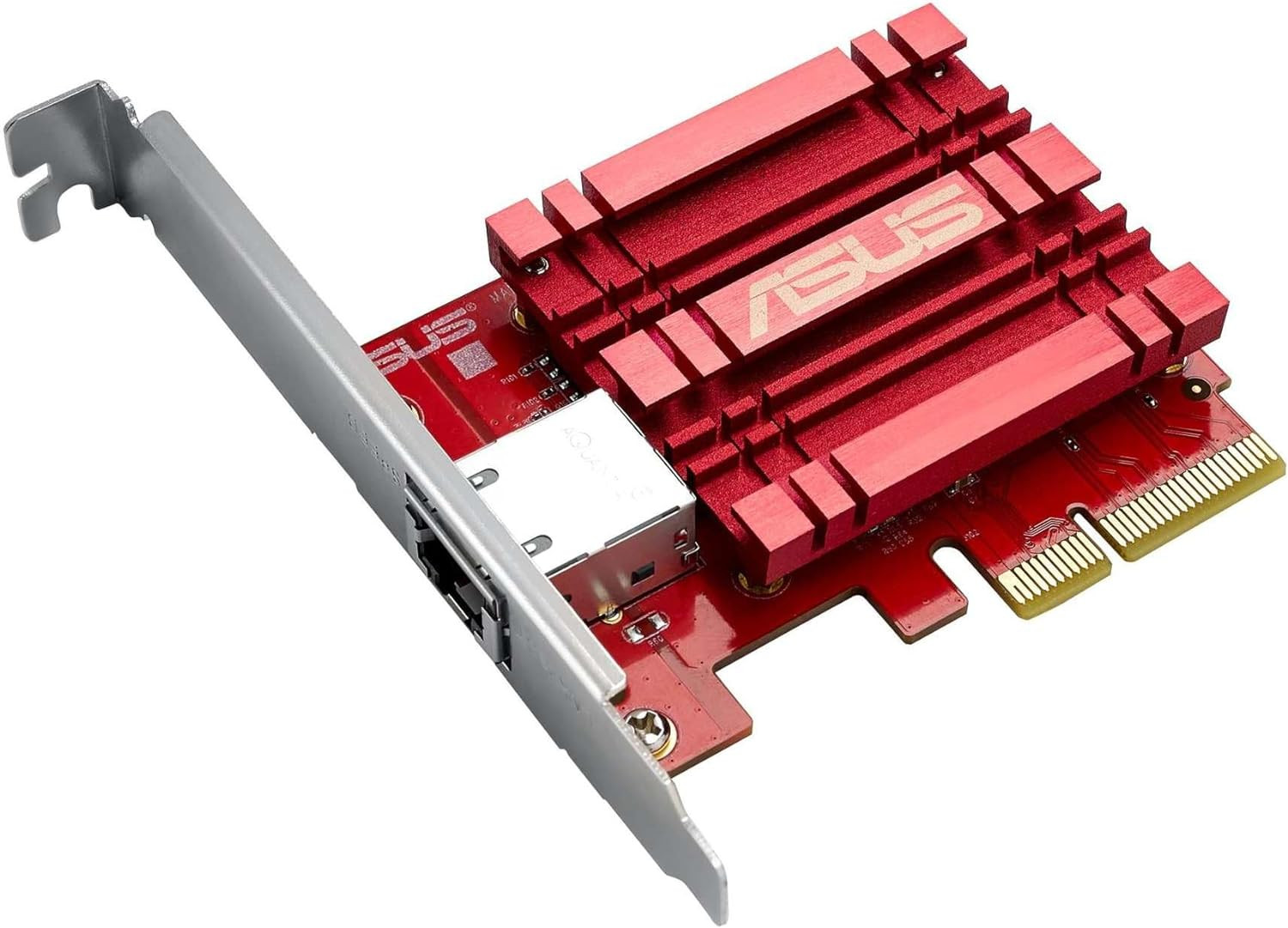 XG-C100C 10G Network Adapter PCI-E X4 Card with Single RJ-45 Port and Built-In Q