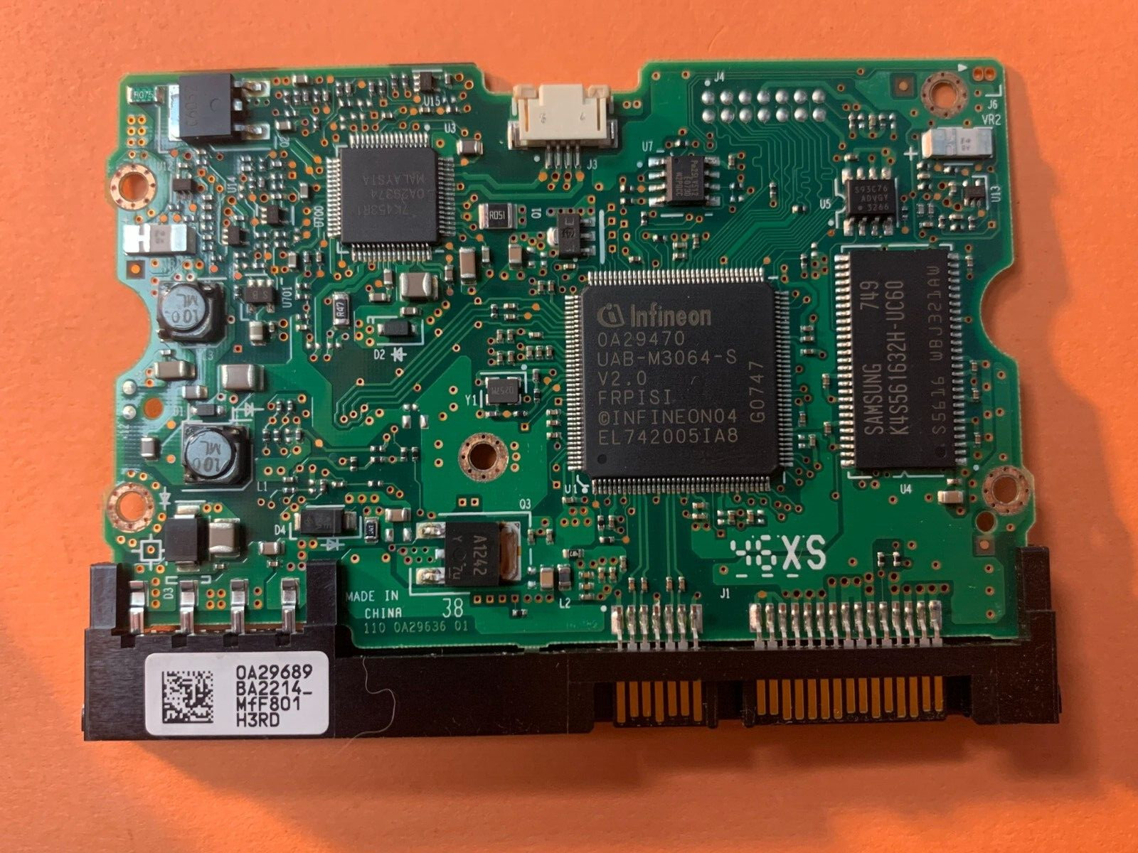 🔶HITACHI HARD DRIVE HDD PCB BOARD *PCB ONLY* 110 0A29636 01
