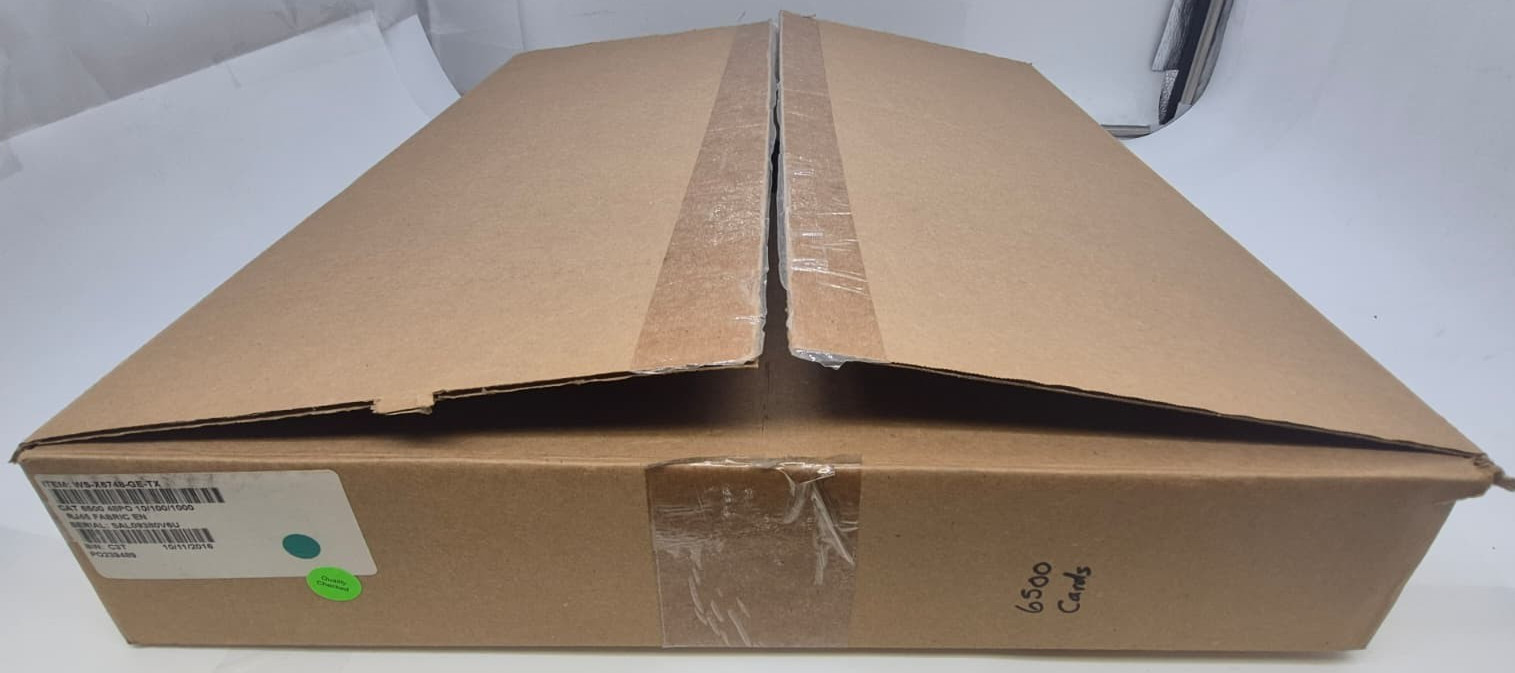 Cisco WS-X6748-GE-TX 48-Ports Plug-in Module - New Open Box