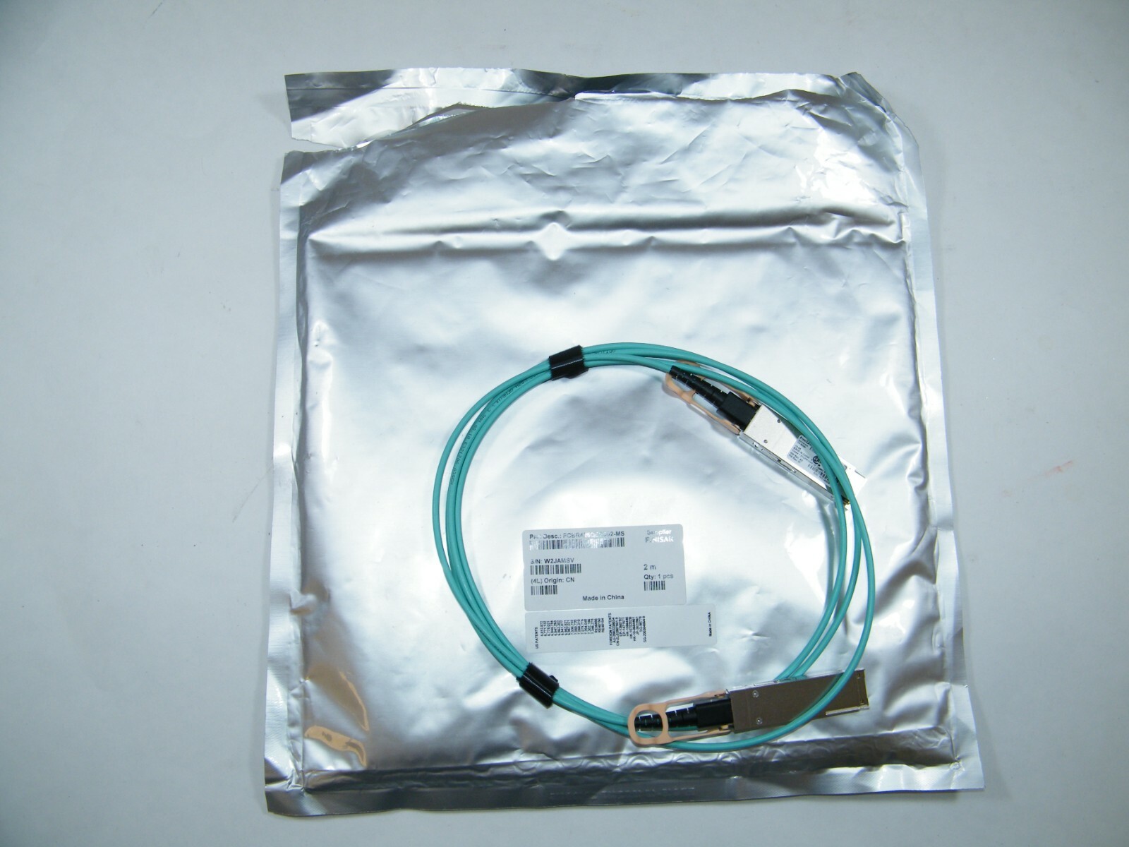 FINISAR FCBR425QE2C02-MS ETHERNET 2M 100G AOC OPEN PACKAGE