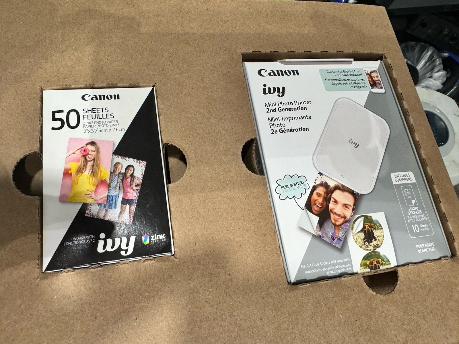 Canon IVY Mini Photo Printer Bundle