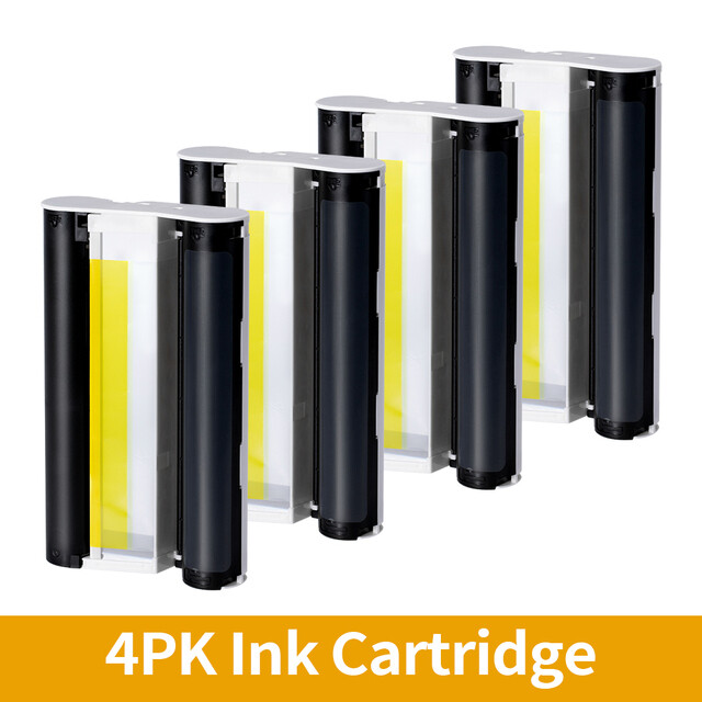4PK KP-108IN INK Compatible for Canon Selphy CP1300 CP1200 CP1000 CP900 CP1500