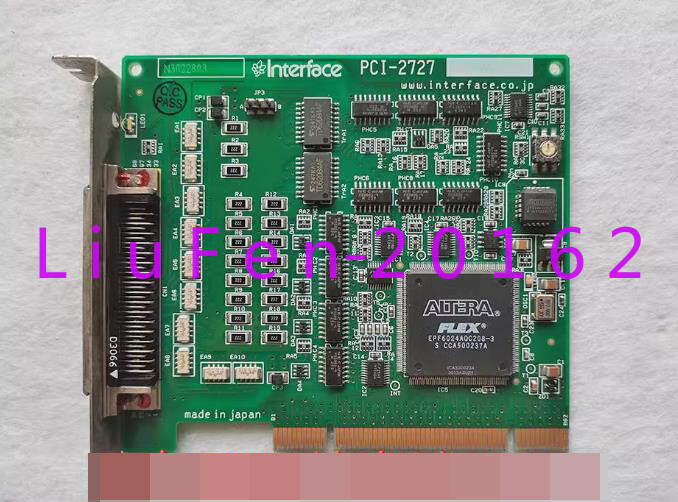 1pc used INTERFACE PCI-2727 DAQ card