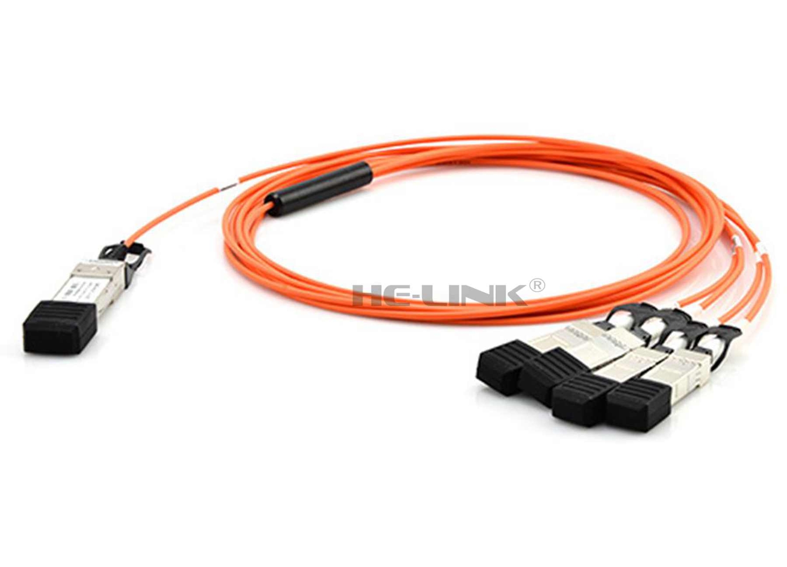10m JNP-QSFP-AOCBO-10M Juniper Networks Compatible 40G to 4x SFP+ Breakout AOC