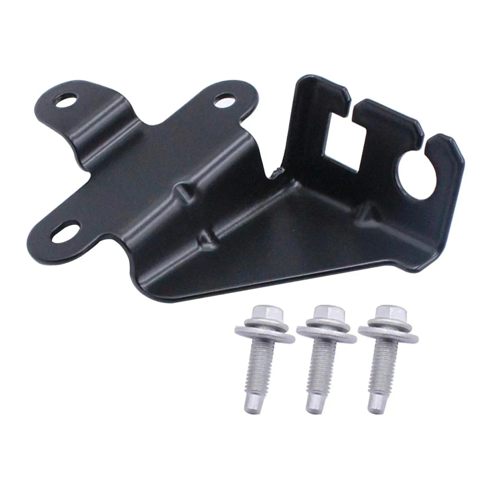 YHB Throttle Cable Bracket for drive by cable LS 4.8 5.3 6.0 Fits LQ4, Black 