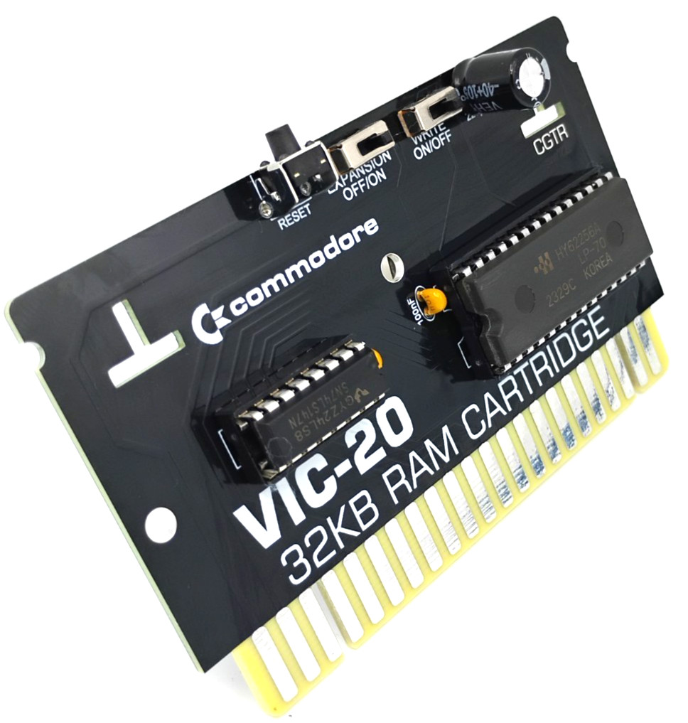 Commodore Vic 20 32KB RAM Expansion Switchable High Quality - Fast USA Seller