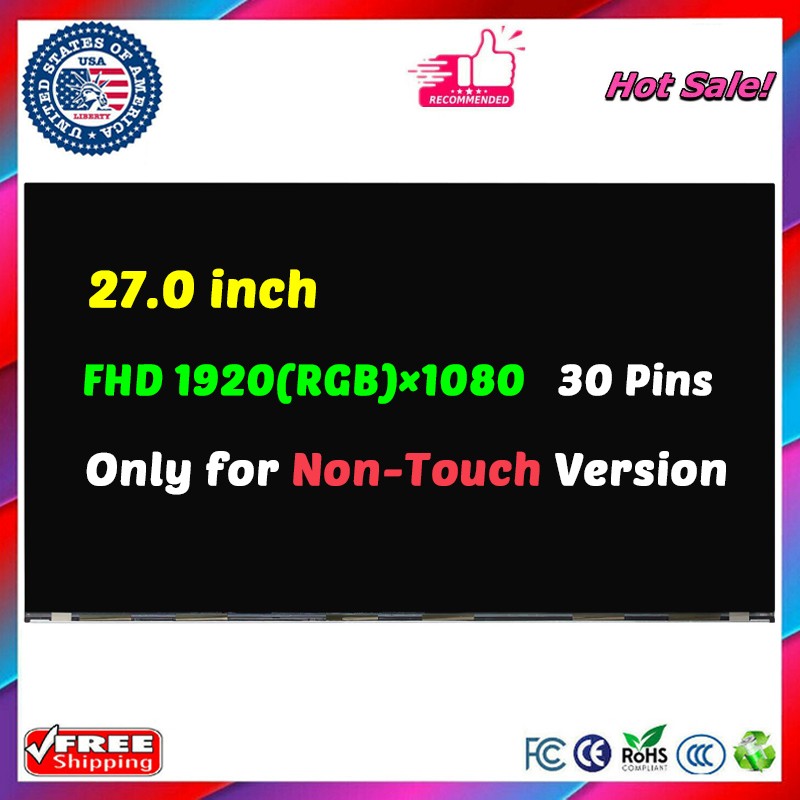 27" for Acer Aspire C27 All-in-One LCD Screen Display Panel Non-Touch FHD 1080P